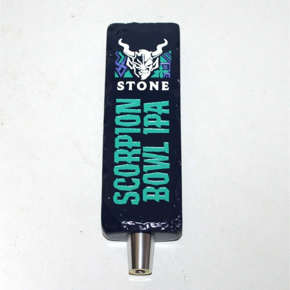 Beer Tap Stone Brewing Scorpion Bowl IPA CA handle knob kegerator decor